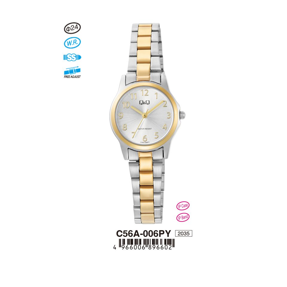 Q&Q C56A-006PY Jam Tangan Wanita