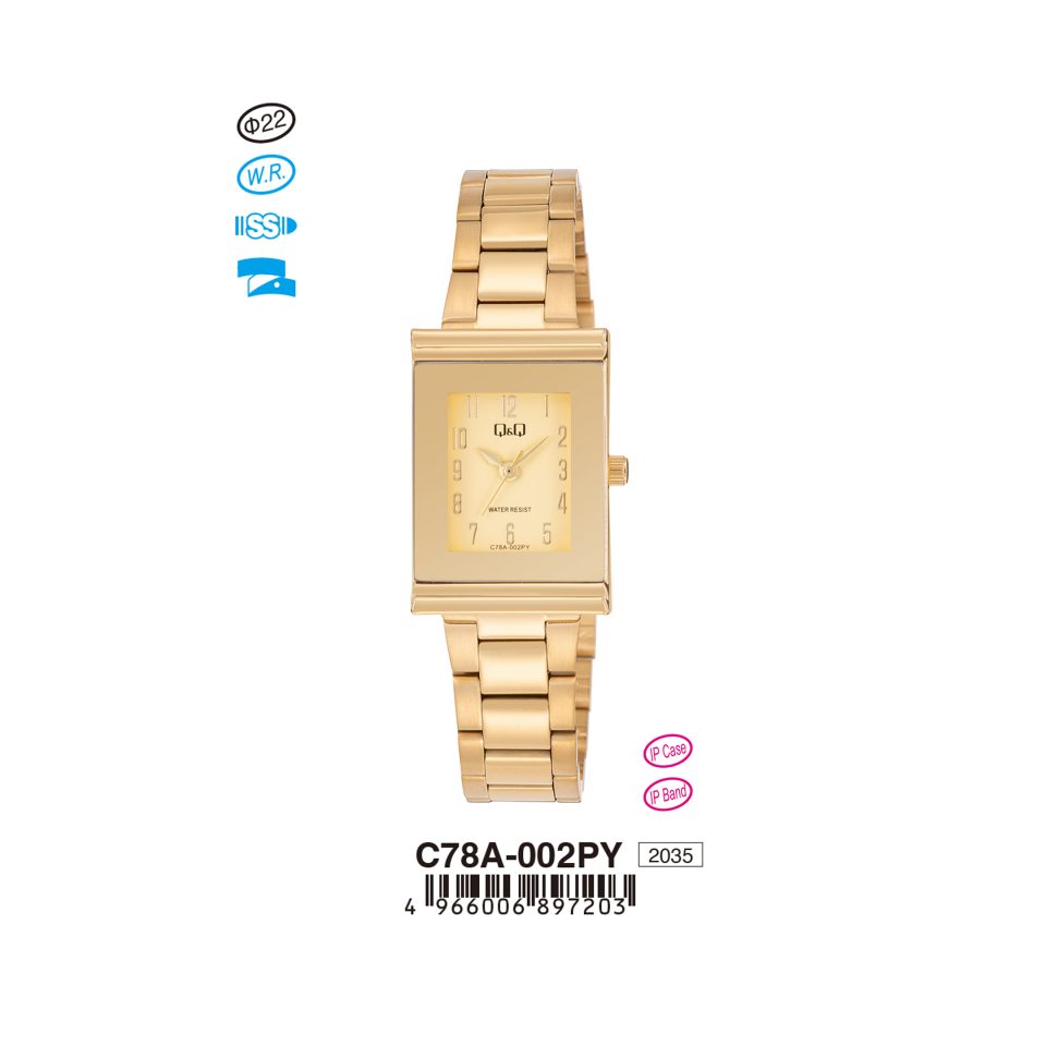 Q&Q C78A-002PY Jam Tangan Wanita
