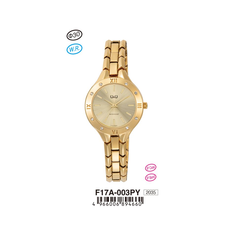 Q&Q F17A-003PY Jam Tangan Wanita