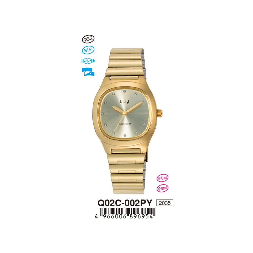 Q&Q Q02C002PY Jam Tangan Wanita