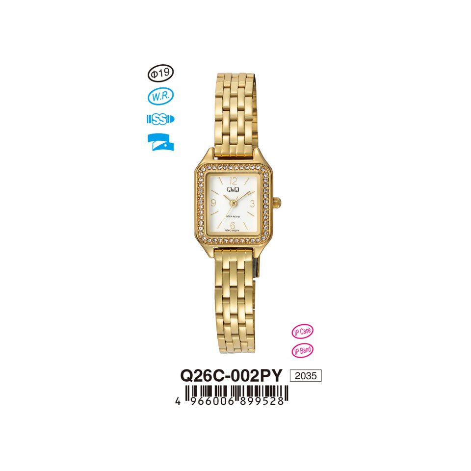 Q&Q Q26C002PY Jam Tangan Wanita