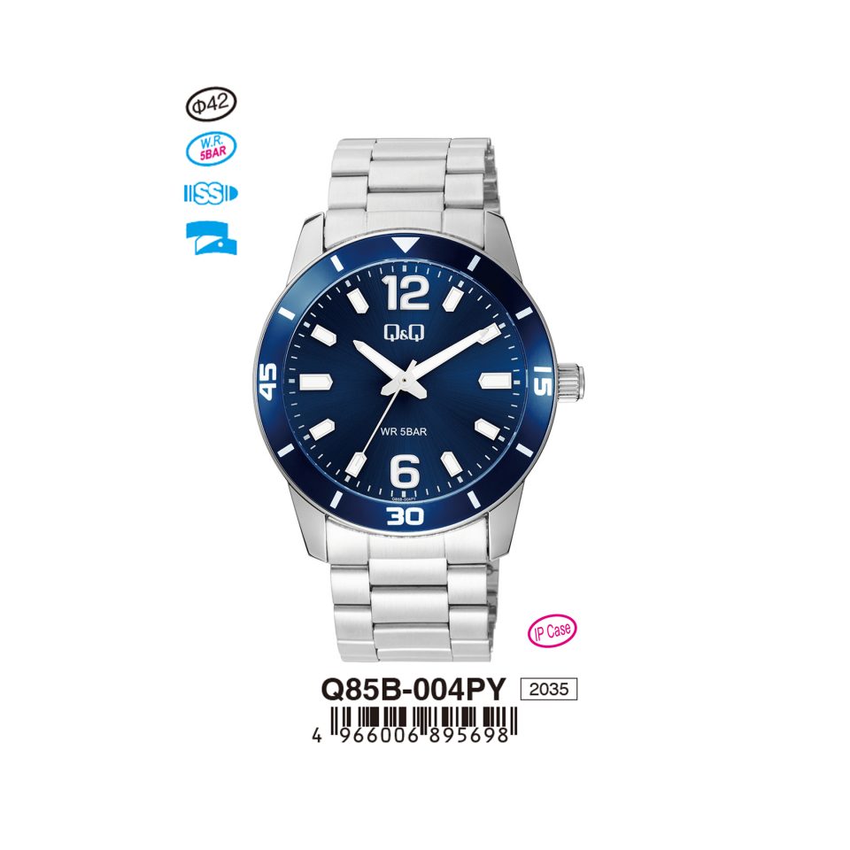 Q&Q Q85B004PY Jam Tangan Pria