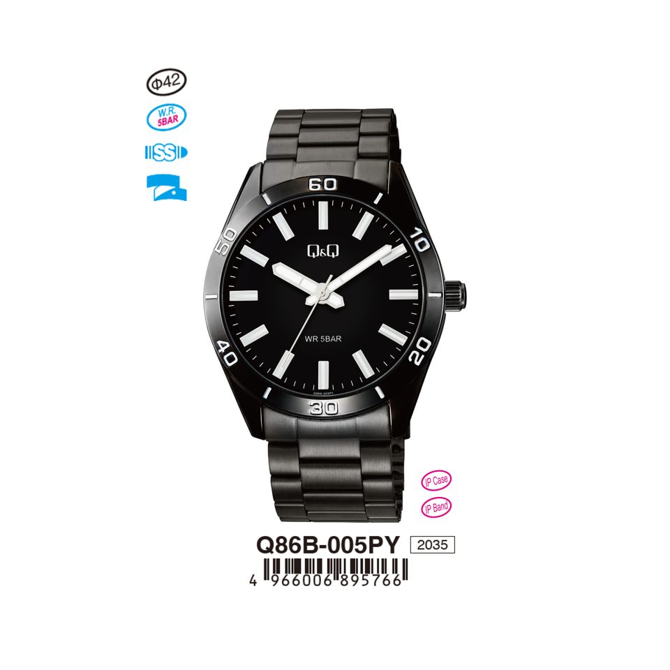 Q&Q Q86B005PY Jam Tangan Pria