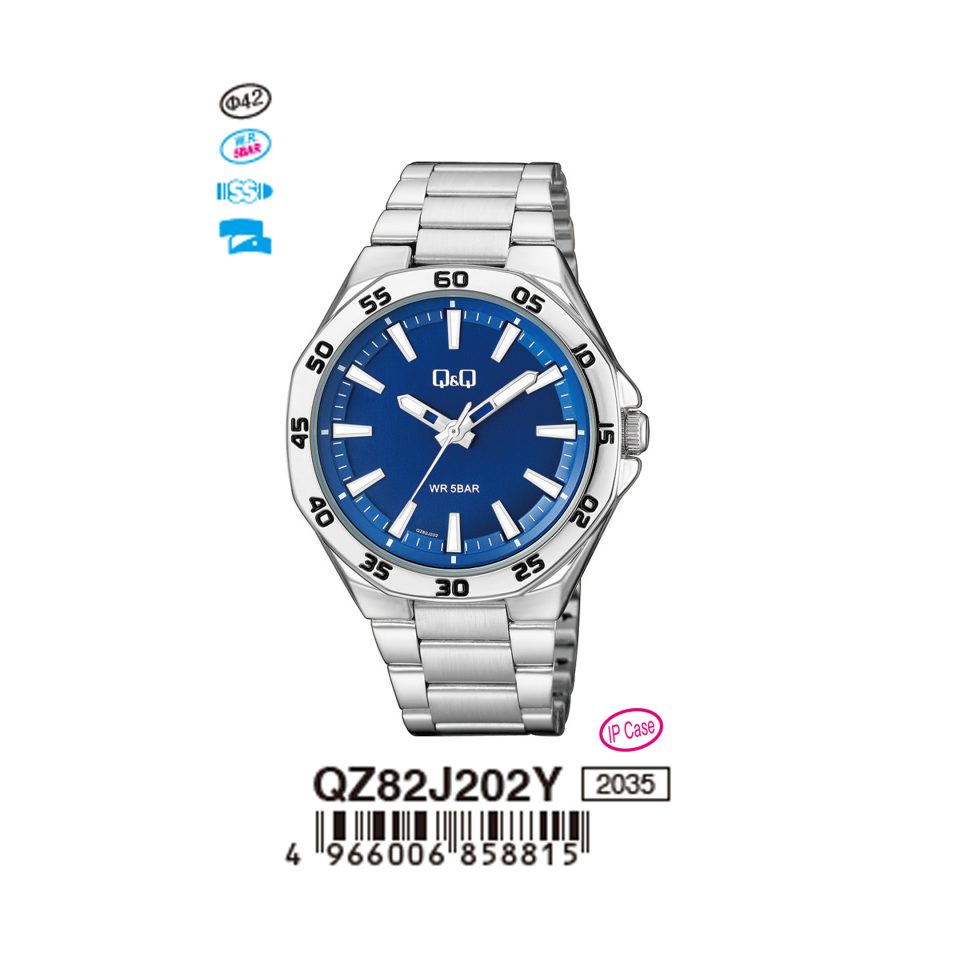 Q&Q QZ82J202Y Jam Tangan Pria