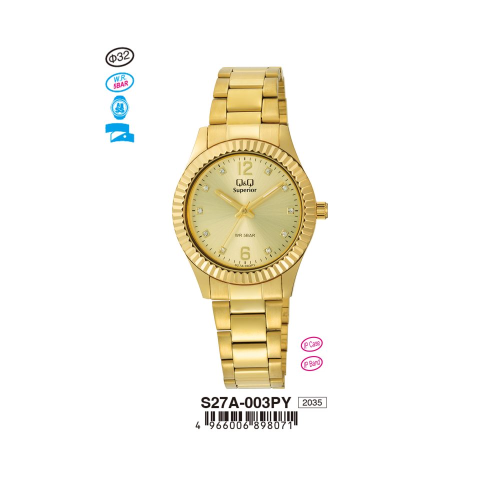 Q&Q S27A003PY Jam Tangan Wanita