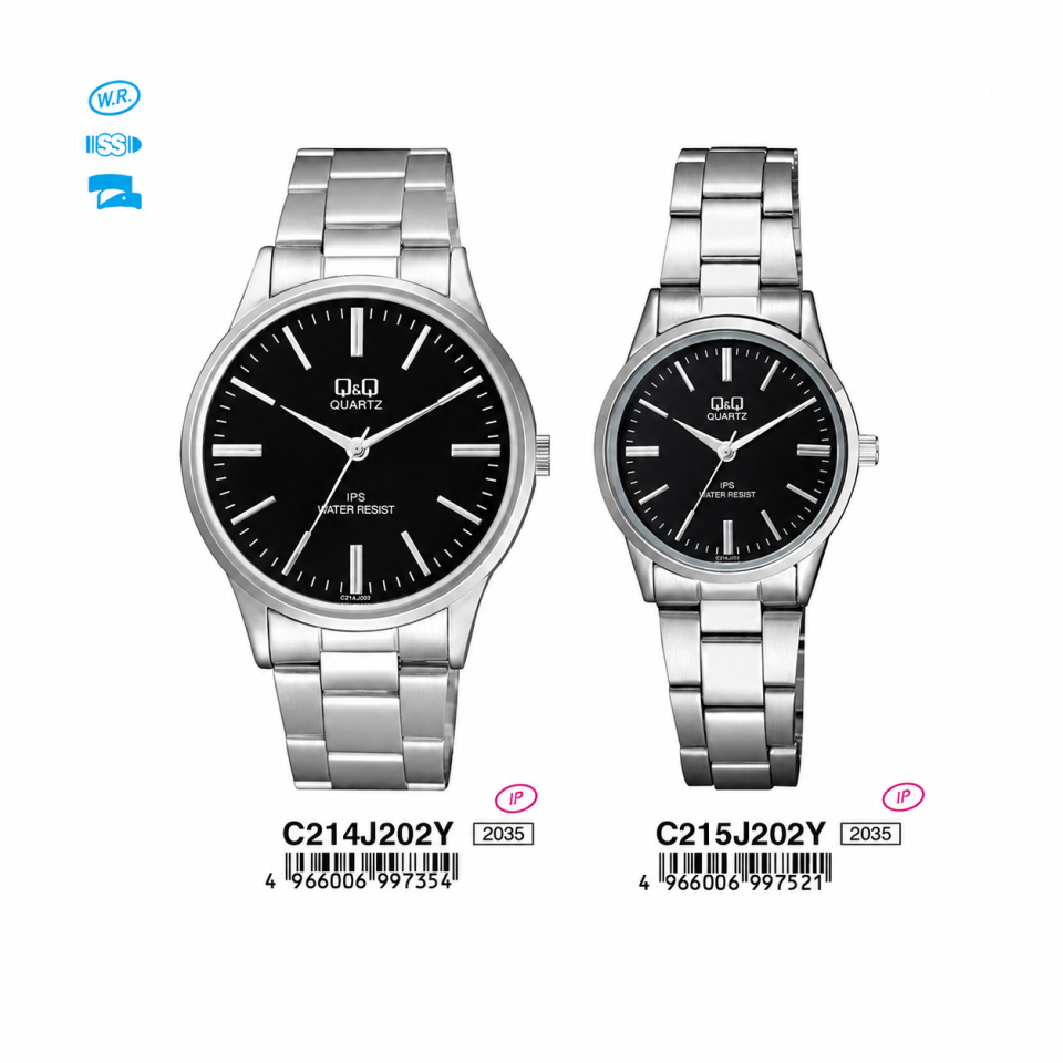Q&Q C214 C215