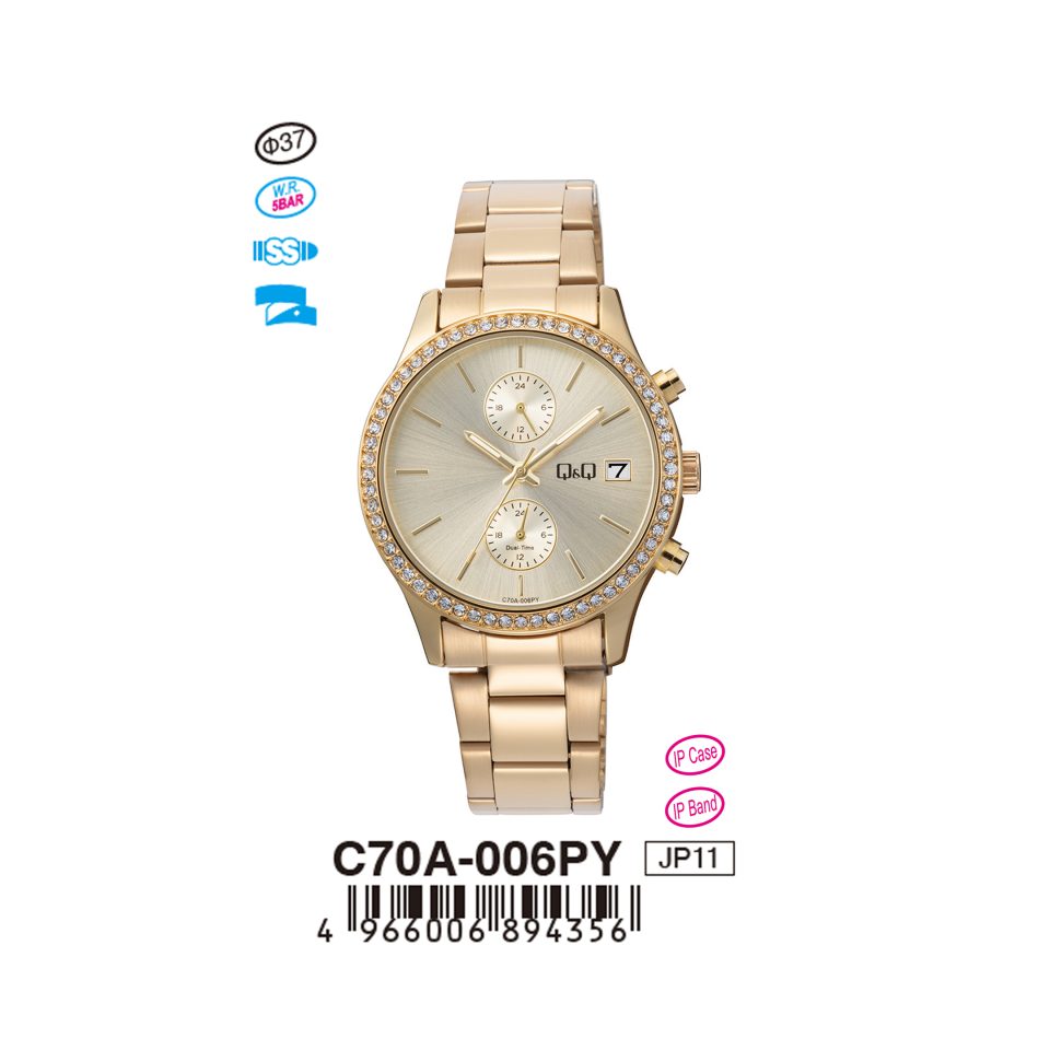 Q&Q C70A006PY Jam Tangan Wanita