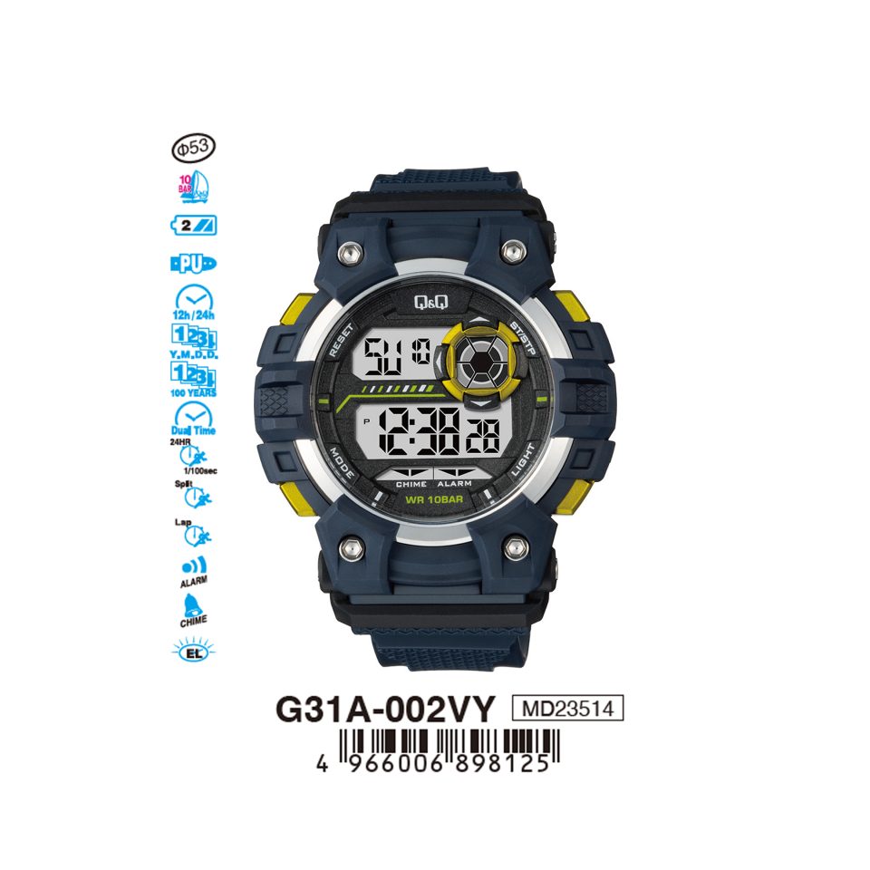 Q&Q G31A002VY Jam Tangan Pria