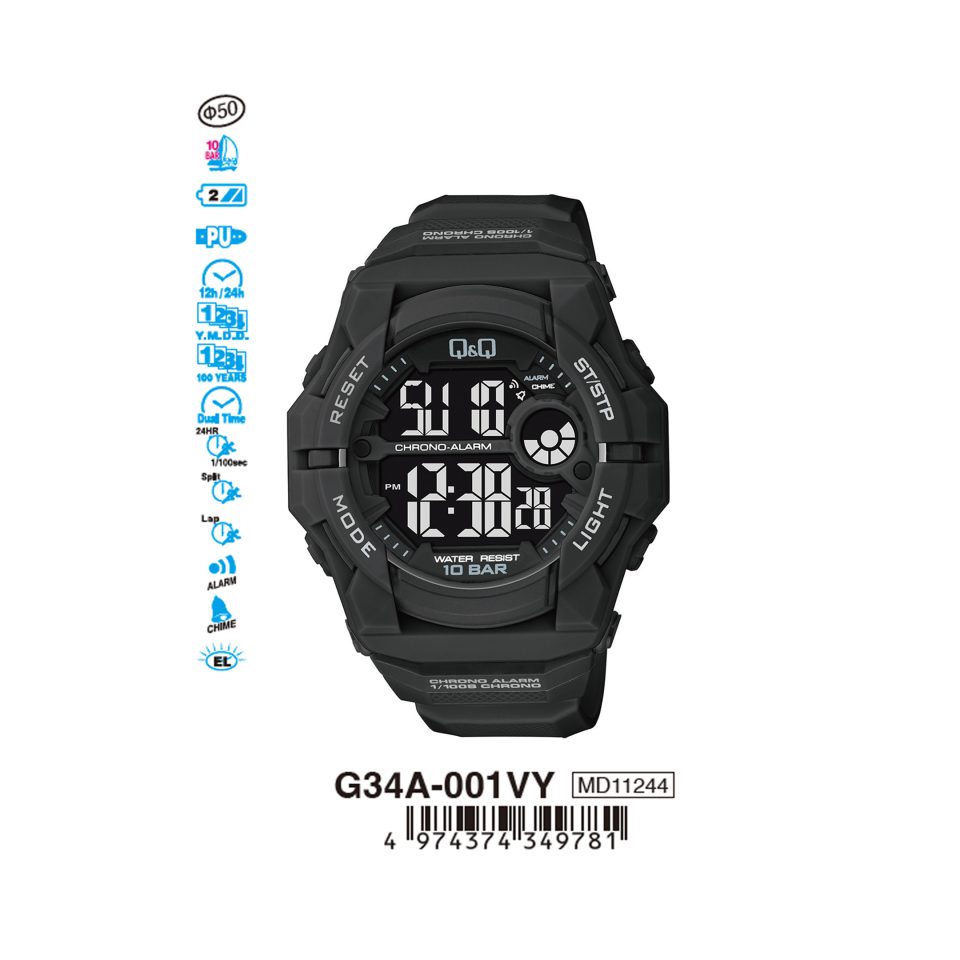 Q&Q G34A