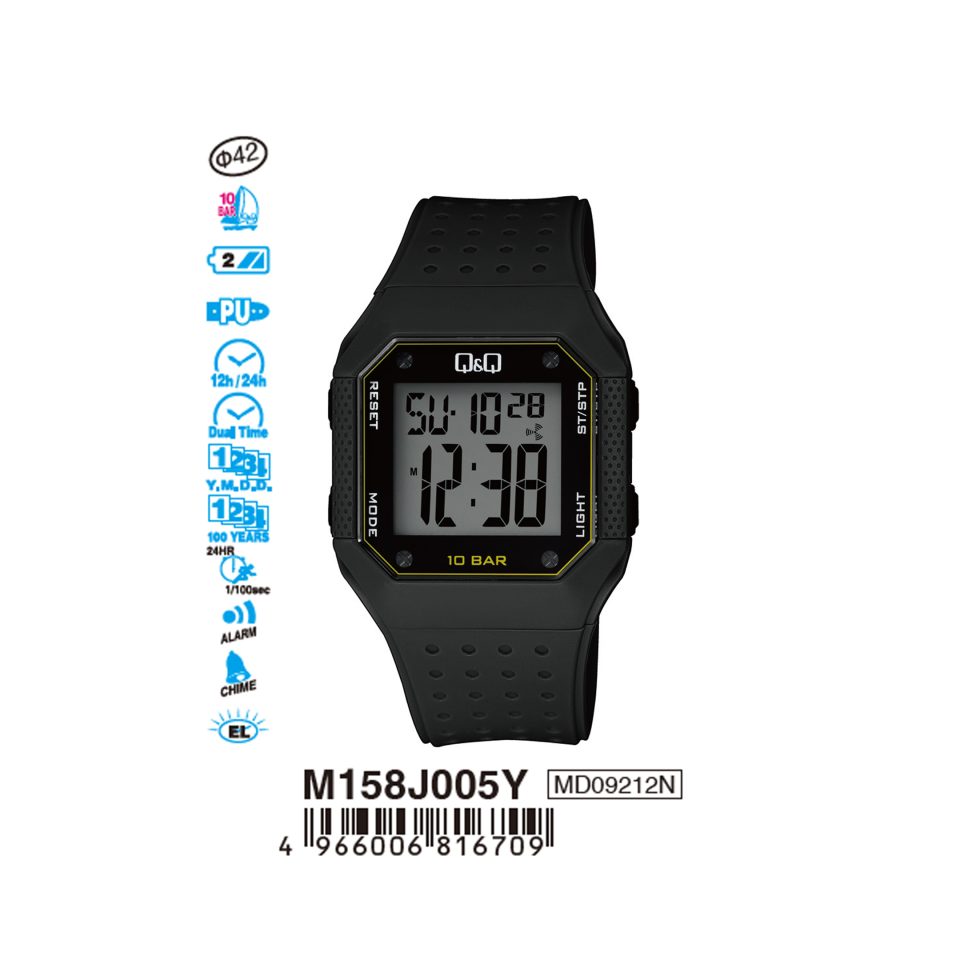 Q&Q M158J005Y Jam Tangan Pria