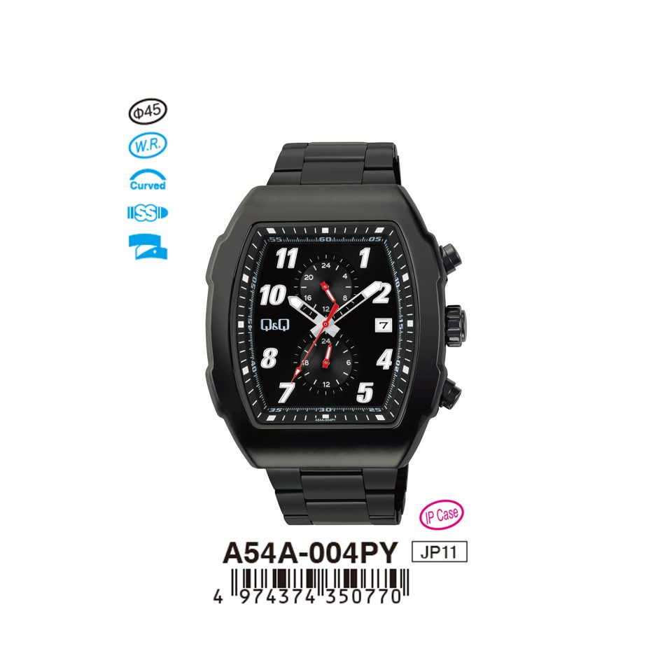 Q&Q A54A004PY Jam Tangan Pria