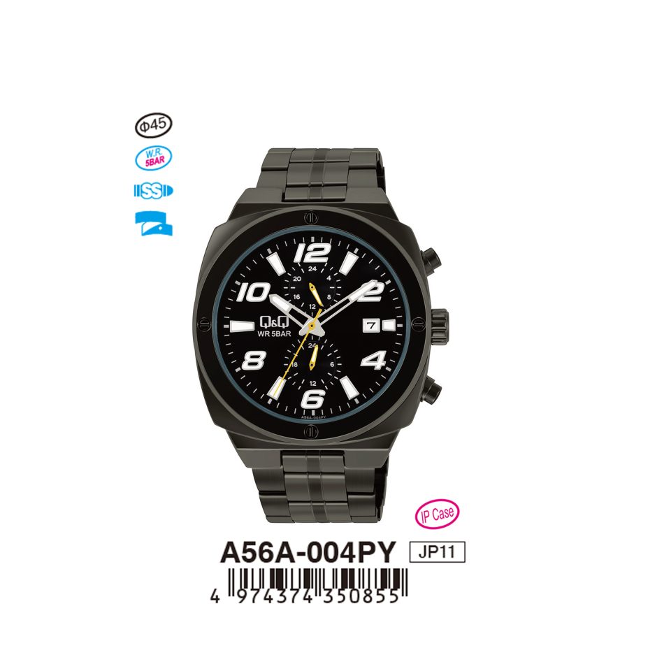 Q&Q A56A004PY Jam Tangan Pria