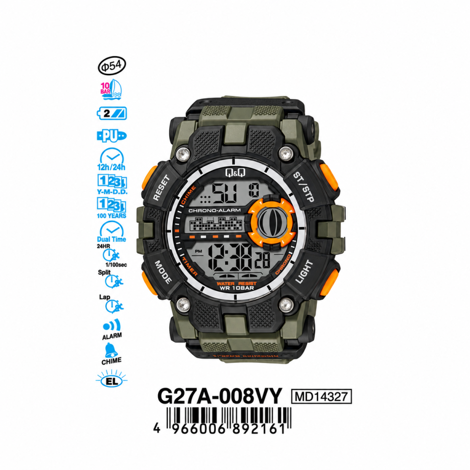 Q&Q G27A