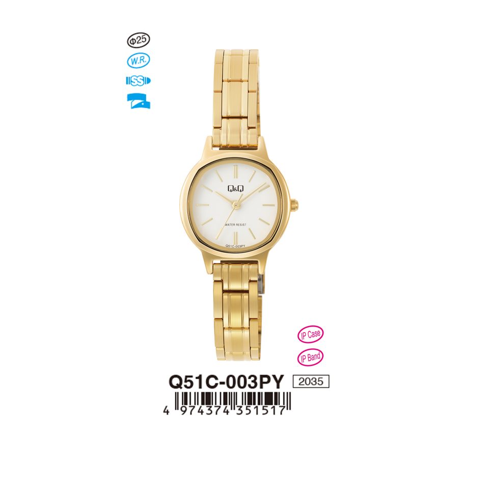 Q&Q Q51C003PY Jam Tangan Wanita